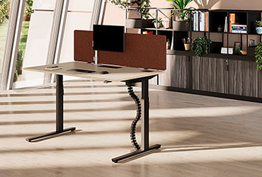 Bureau motorisé Adema Clen pour mobilier bureau haut de gamme Bordeaux connecté