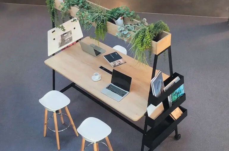 Bureau ergonomique ALTO Buronomic pour aménagement bureau Bordeaux design minimaliste