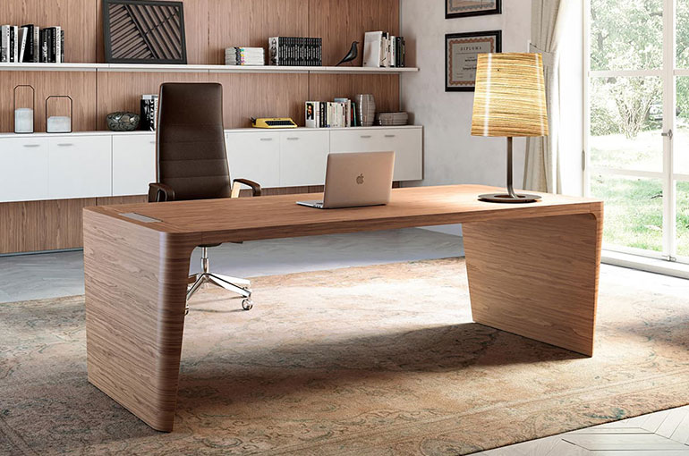 bureau de direction noir