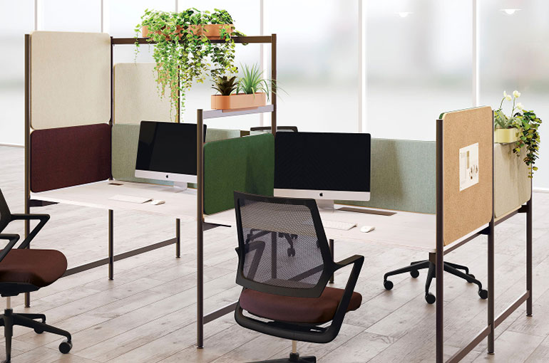 petit espace de bureau