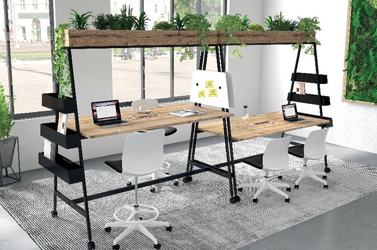 bureau peu encombrant