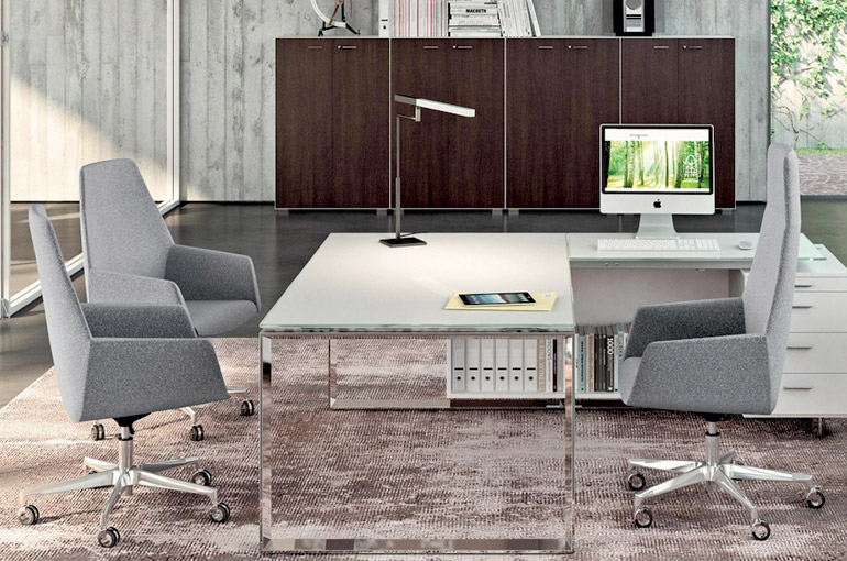 fauteuil de direction bas