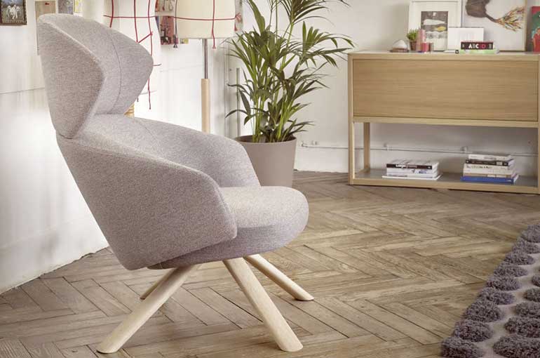 fauteuil accueil visiteur confortable