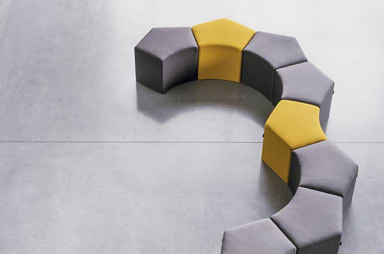 pouf modulables