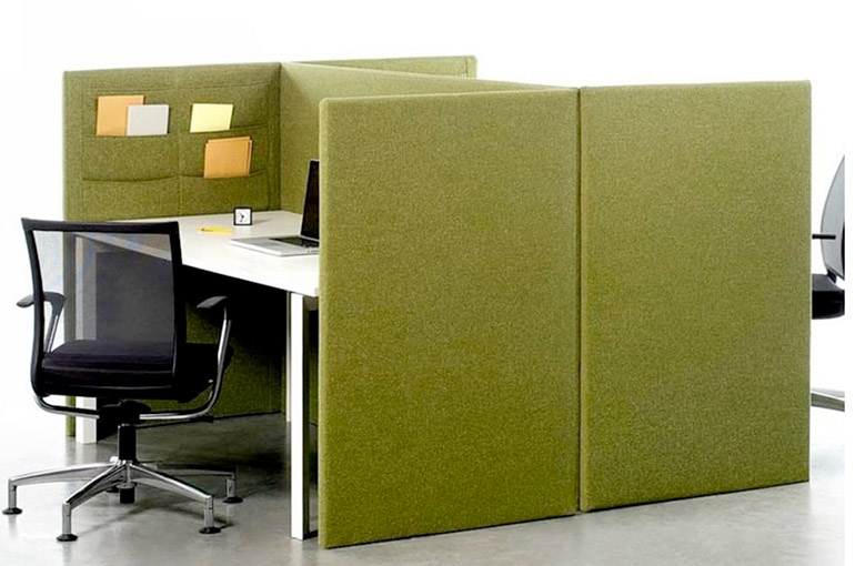 cloisons amovible bureau partagé