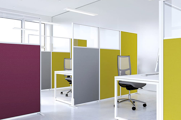 cloisons design en combinaison modulable