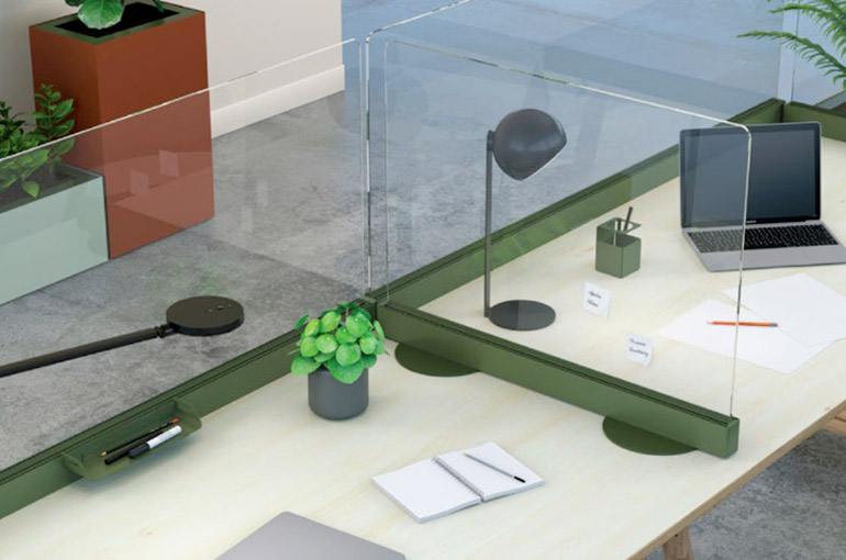 separateur bureau acoustique