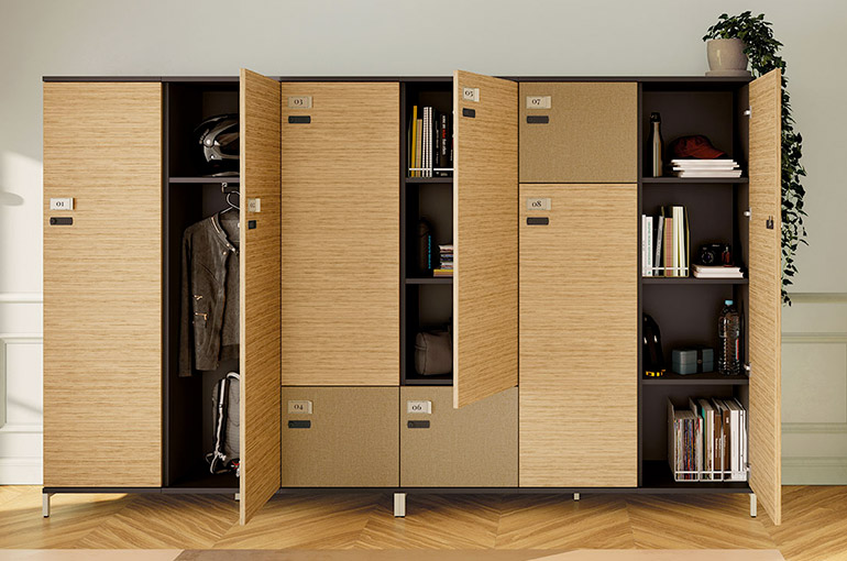 casier de rangement avec code