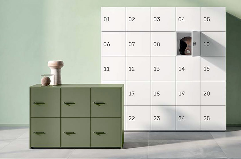 ensemble de mobilier de rangement entreprise