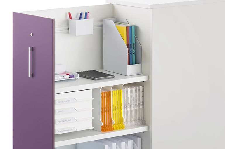 meuble trieur de courrier