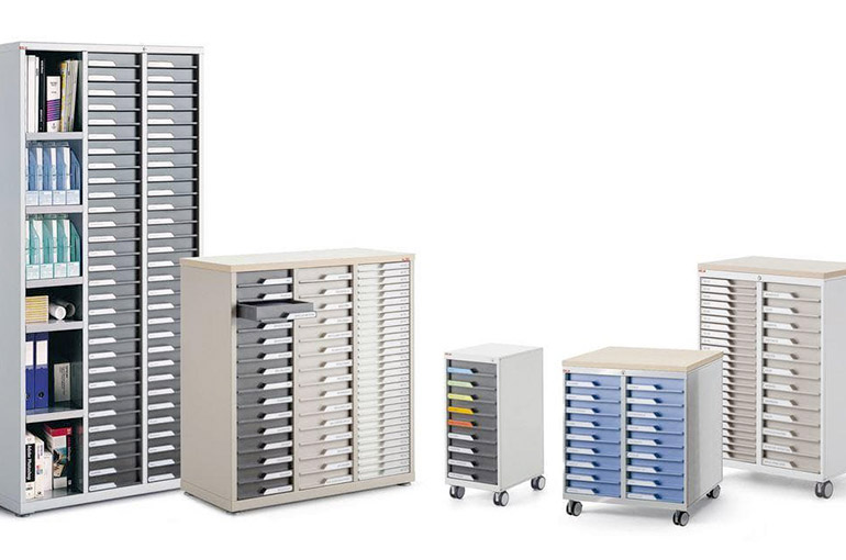 rail pour rangement de bureau