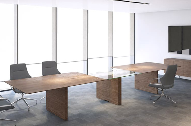 table de réunion de bureau de direction