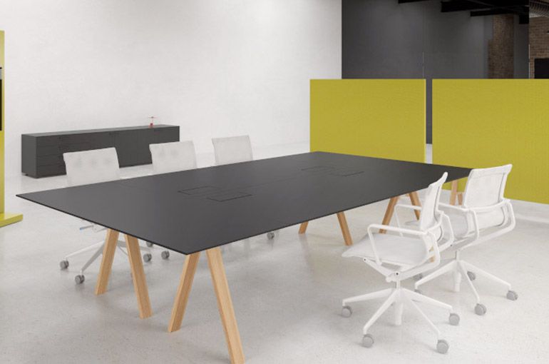 grande table de réunion design