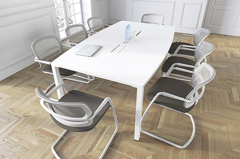 table de réunion avocat ou notaire