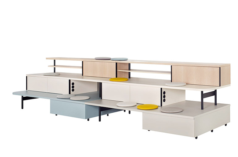 gradin design pour salle de conference
