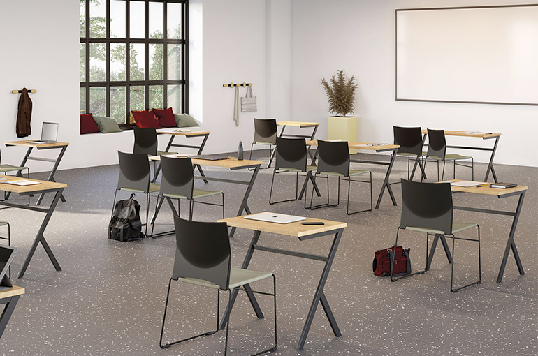 table individuel salle de formation 