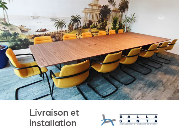 Aménagement sur mesure salle de réunion à merignac