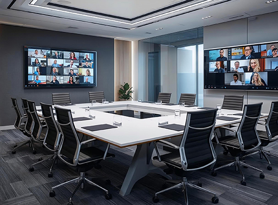 Aménagement complet bureau dirigeant Bruges - vue latérale Mérignac 33